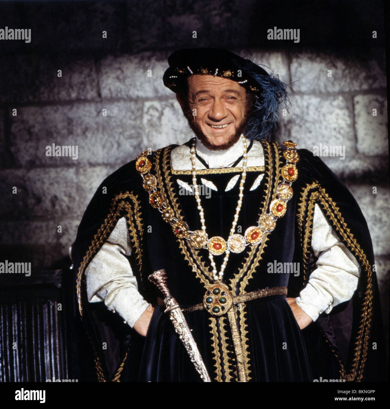 CARRY ON HENRY (1972) SID JAMES COHY 001 O/S Stock Photo