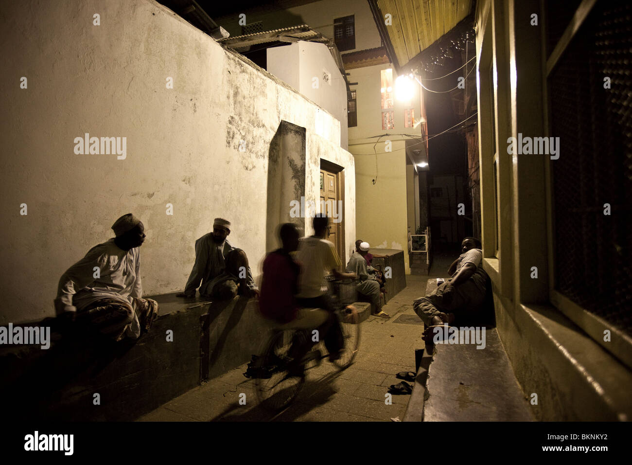 Alleyway Zanzibar, Tanzania Stock Photo Alamy