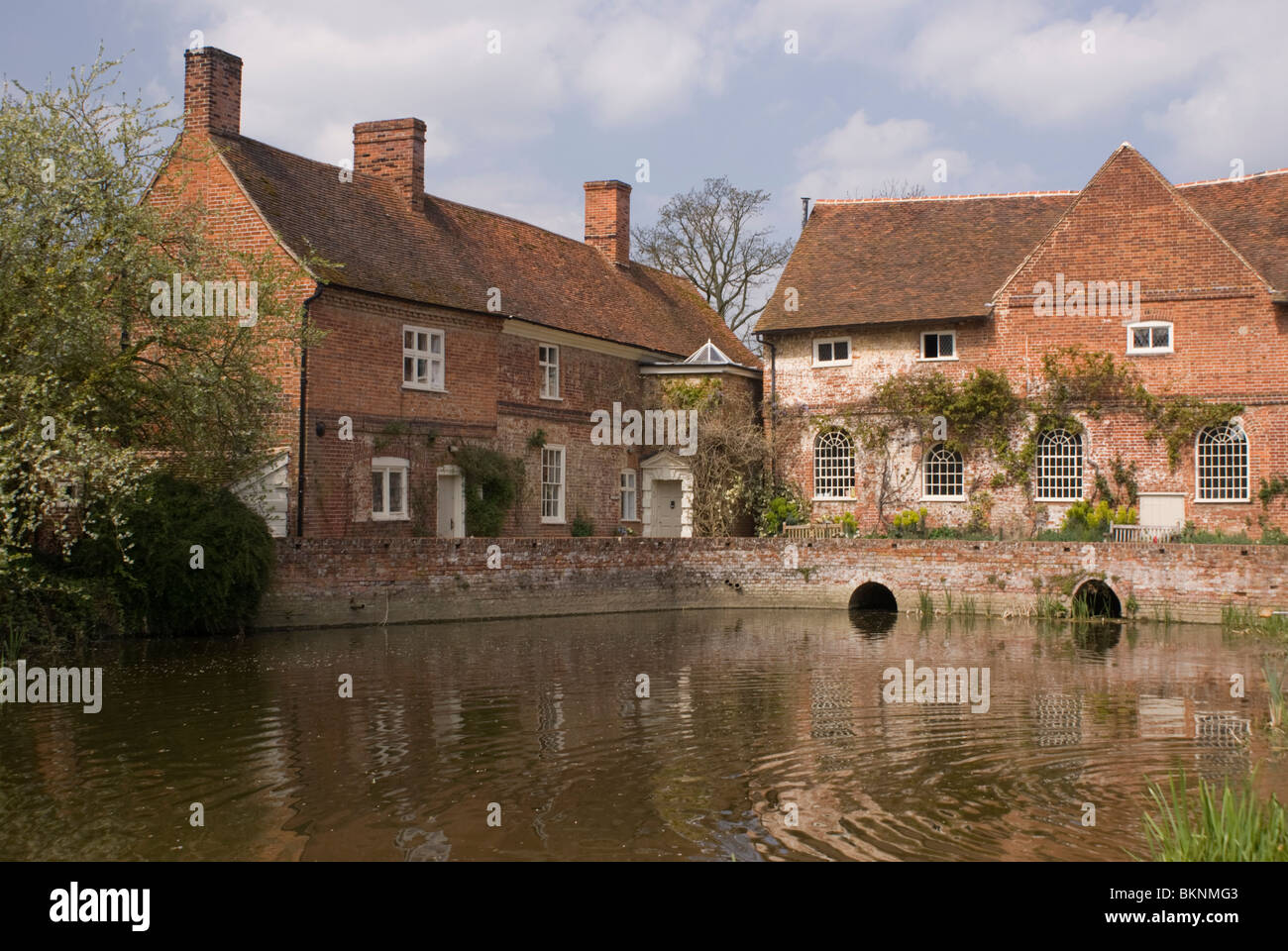 Flatford Mill, essex, England. John Constable country Stock Photo
