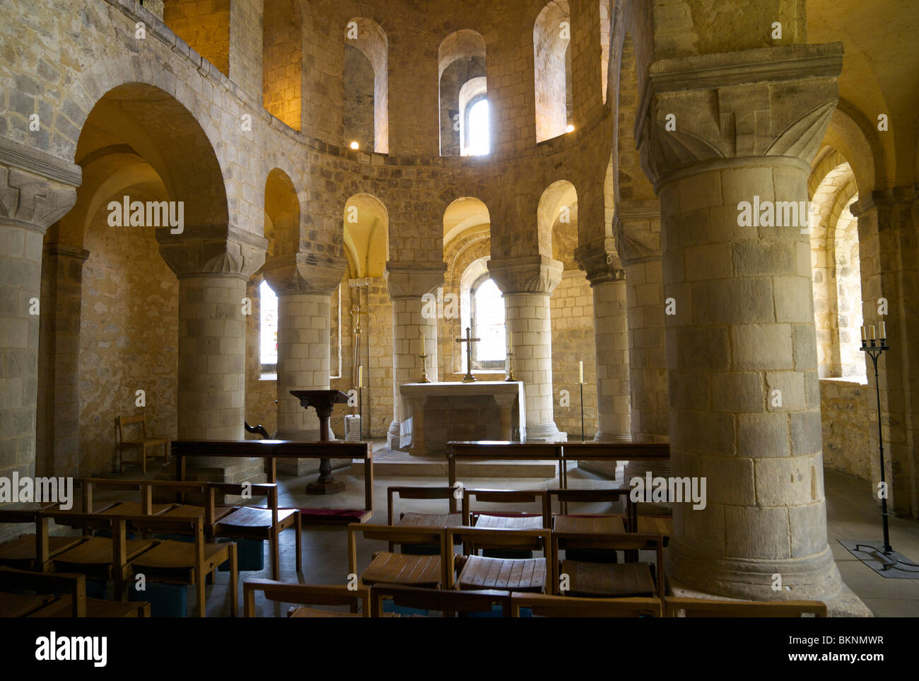St Johns Chapel a Norman chapel within the White tower at The Tower of