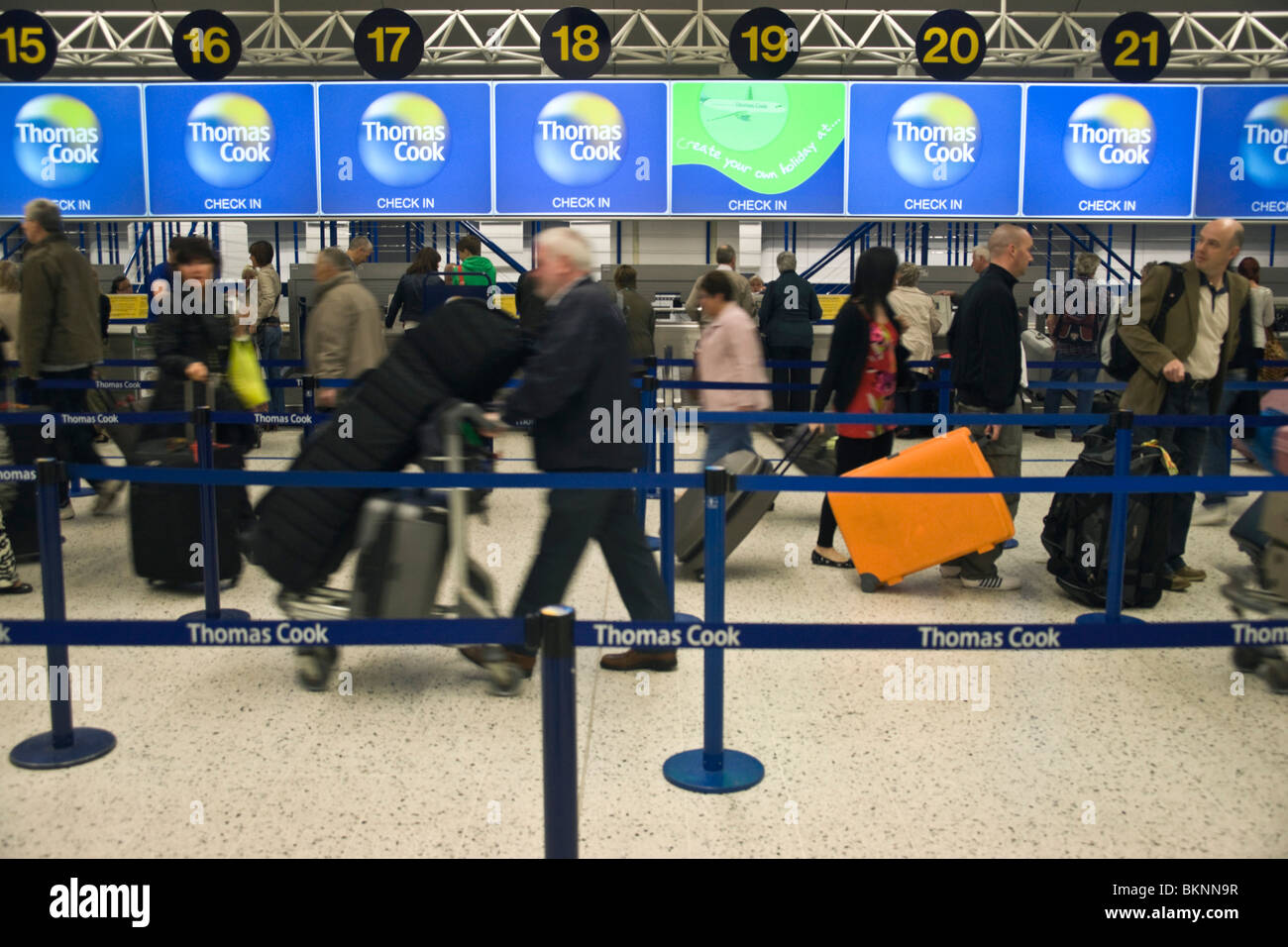 Thomas Cook Dedicated Terminal Section Art Manchester Airport Uk