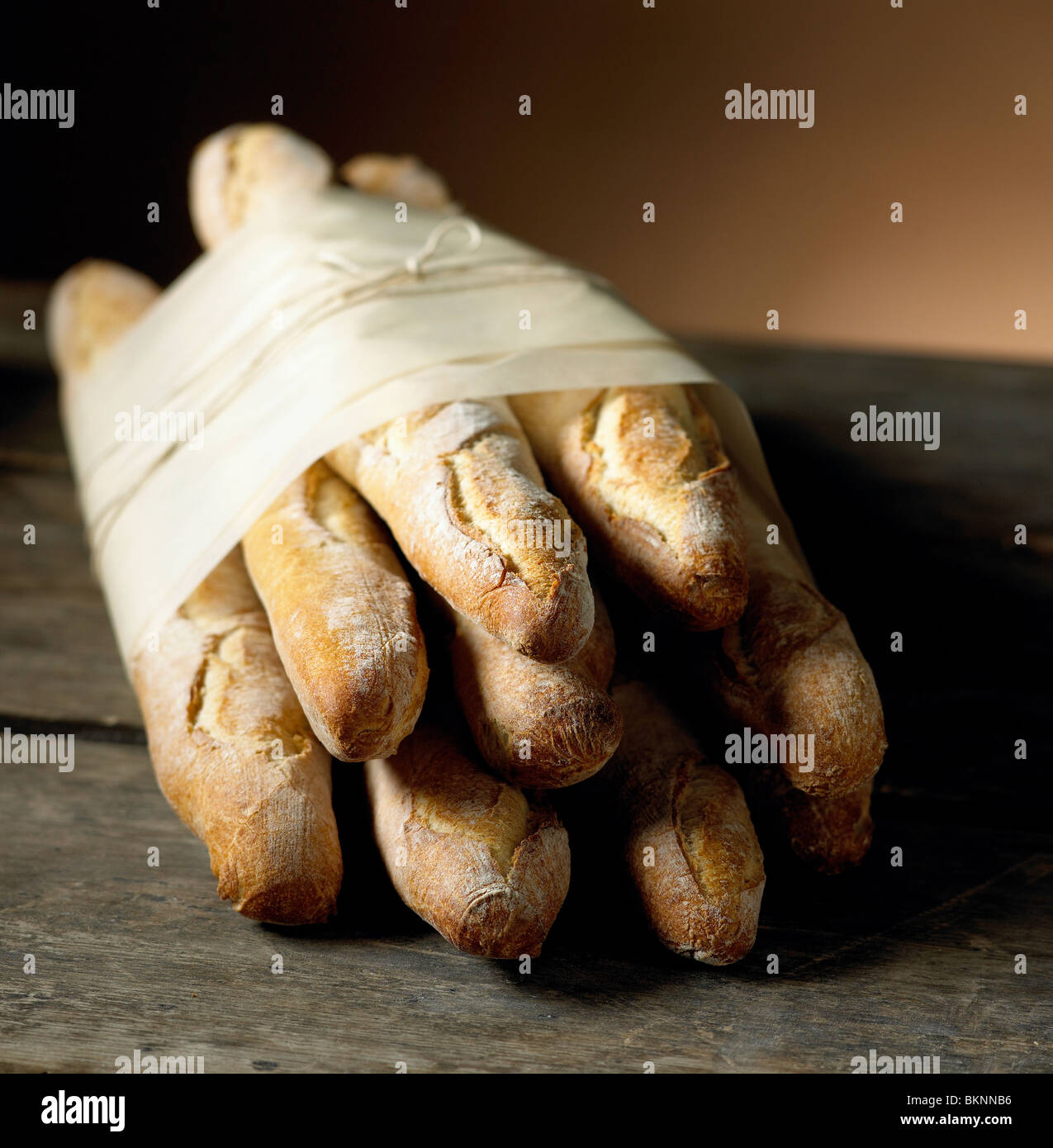 Fresh Baguettes Stock Photo