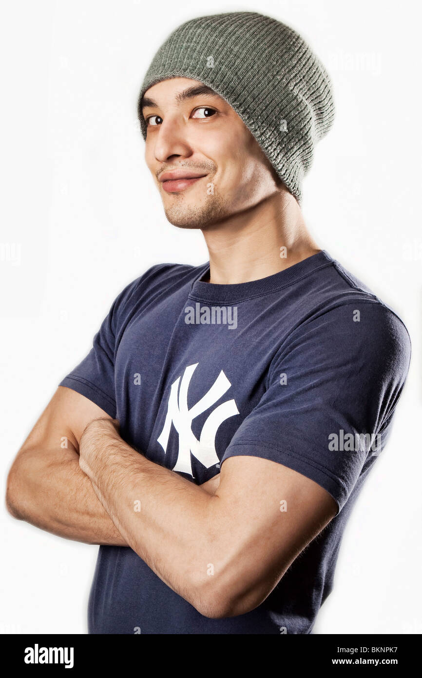 Portrait young man arms out hi-res stock photography and images - Alamy