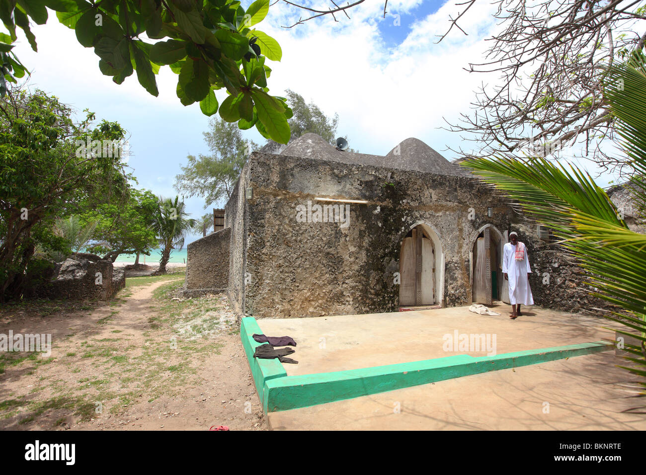 Kenya, Mombasa, East, Africa, West Kenya, Diani beach, Kongo Mosque Stock Photo