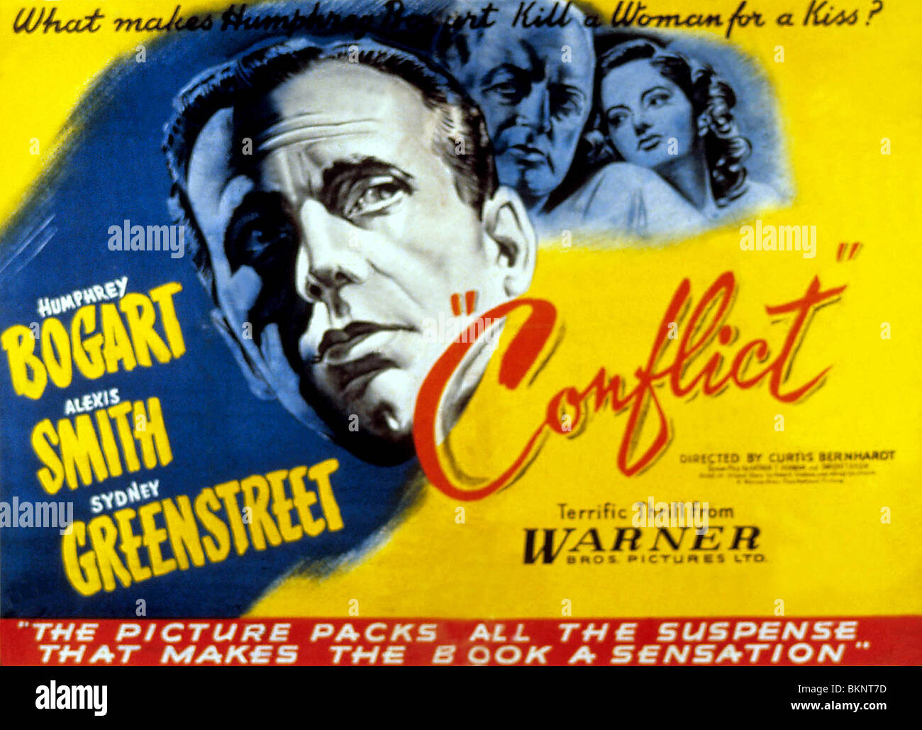 CONFLICT (1945) CURTIS BERNHARDT (DIR), POSTER CFLT 003 Stock Photo