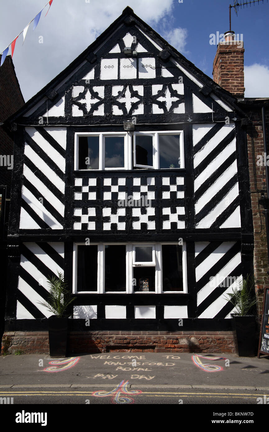Old house in the town of Knutsford Cheshire UK Stock Photo