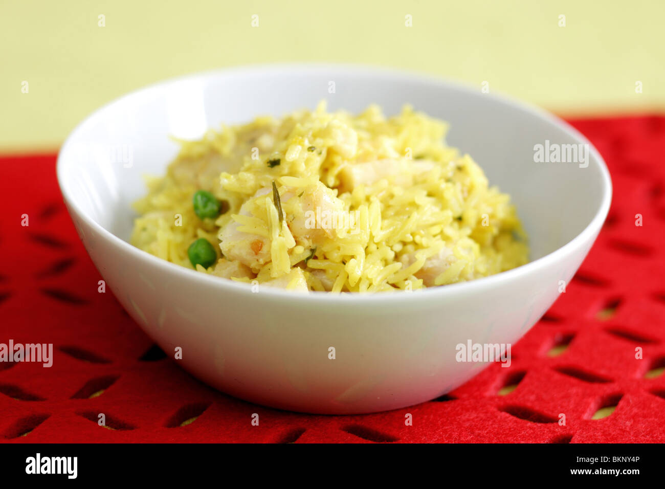 Fresh Healthy Traditional British Breakfast Kedgeree With Smoked Haddock Basmati Rice And Eggs