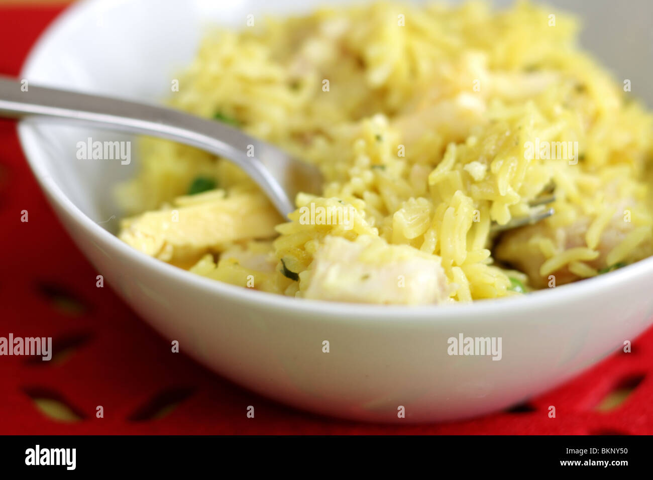 Fresh Healthy Traditional British Breakfast Kedgeree With Smoked Haddock Basmati Rice And Eggs