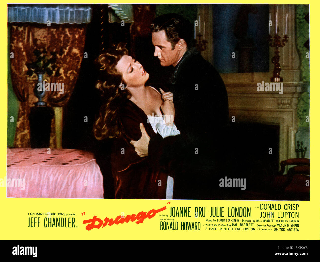 DRANGO (1957) POSTER HALL BARTLETT (DIR) DRGO 015GN S LTD Stock Photo ...