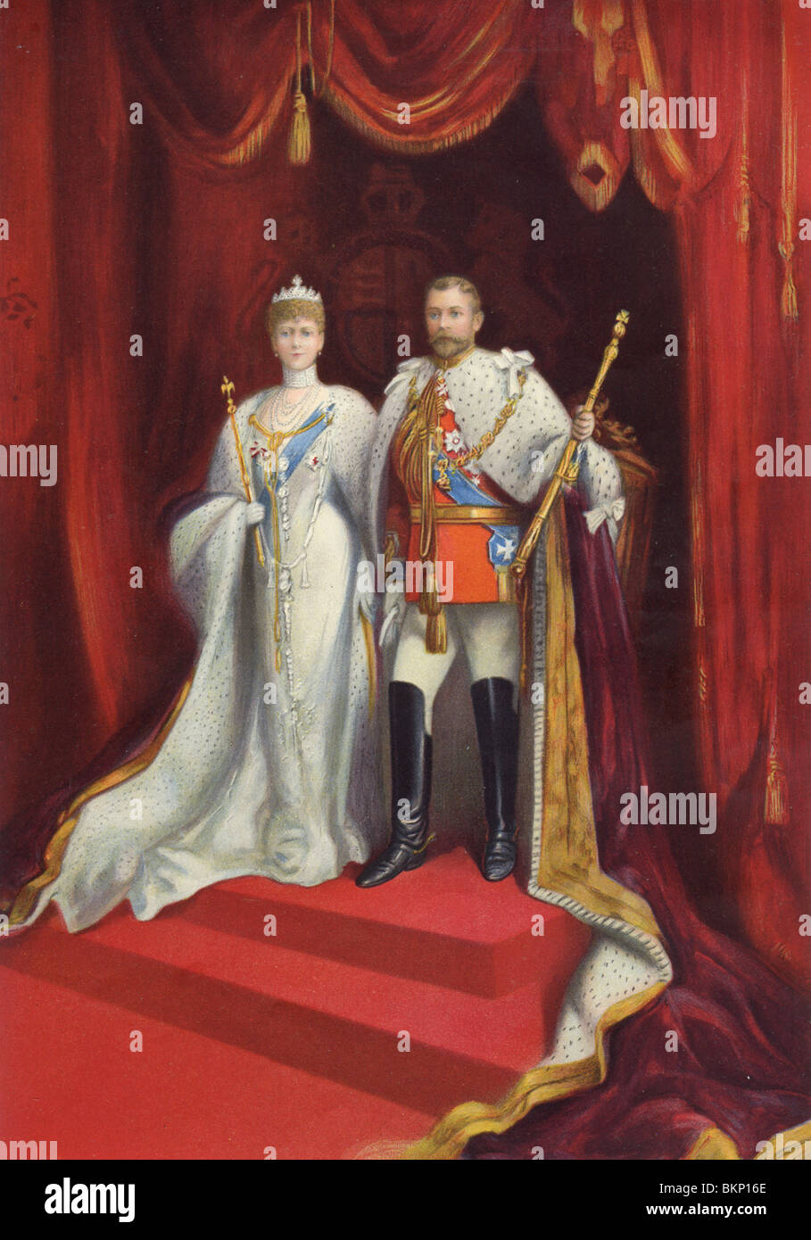 Medieval king and queen hi-res stock photography and images - Alamy