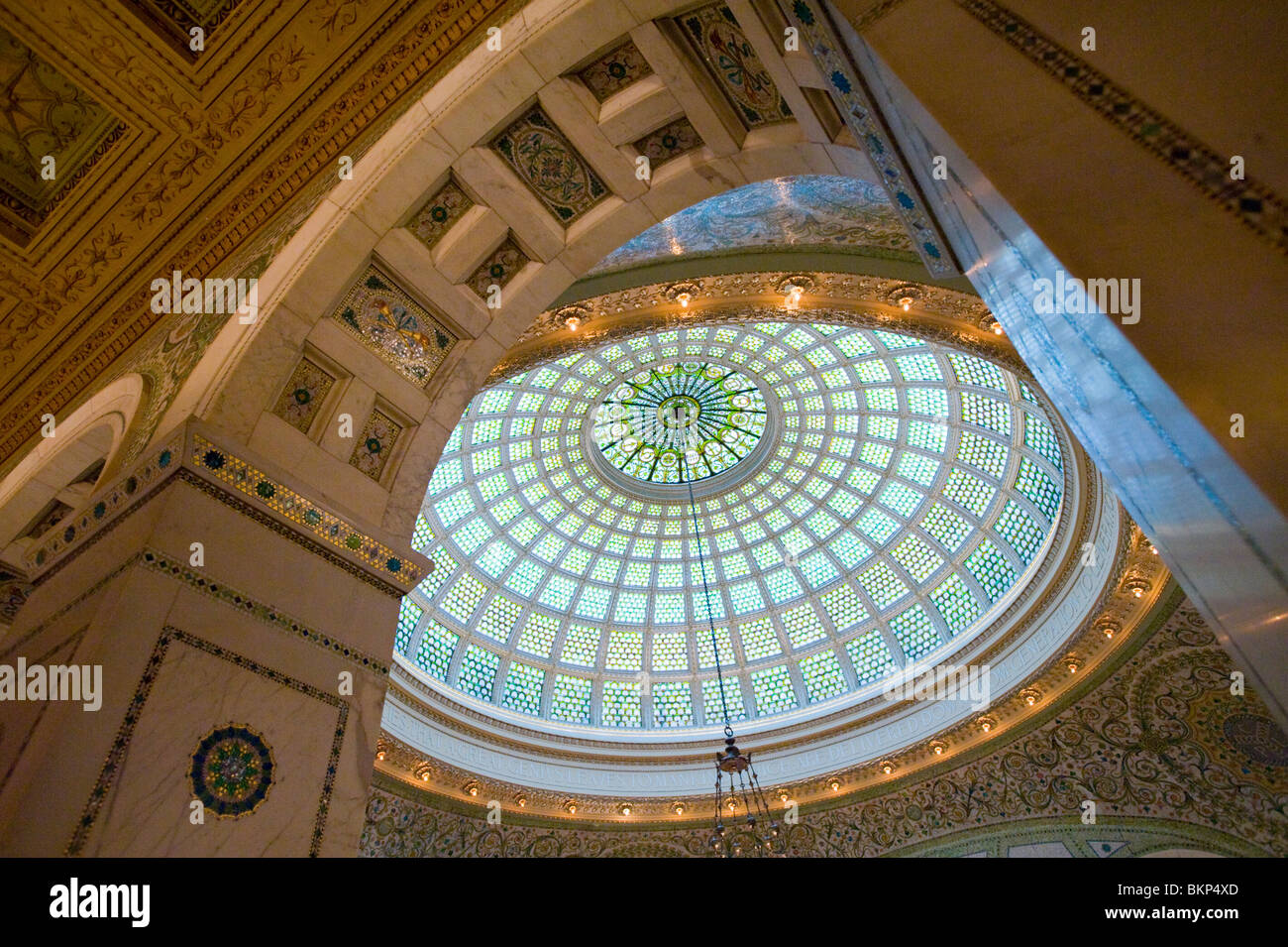 Preston Bradley Hall Of The Chicago Cultural Center In Chicago Preston Bradley Hall Of The Chicago Cultural Center In Chicago