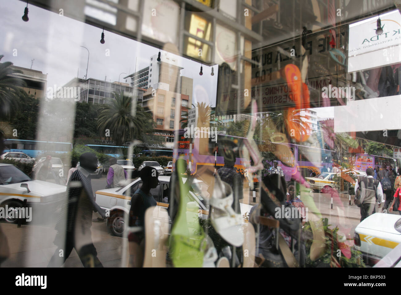 Shoes for sale in a shop in Nairobi, Kenya Stock Photo Alamy