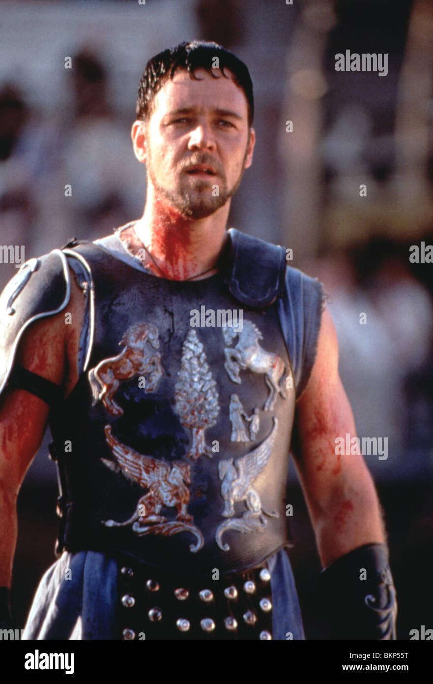 GLADIATOR -2000 RUSSELL CROWE Stock Photo