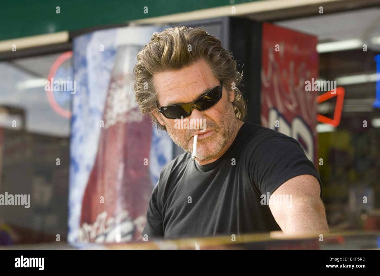 GRINDHOUSE (2007) KURT RUSSELL GDHS 001-03 Stock Photo