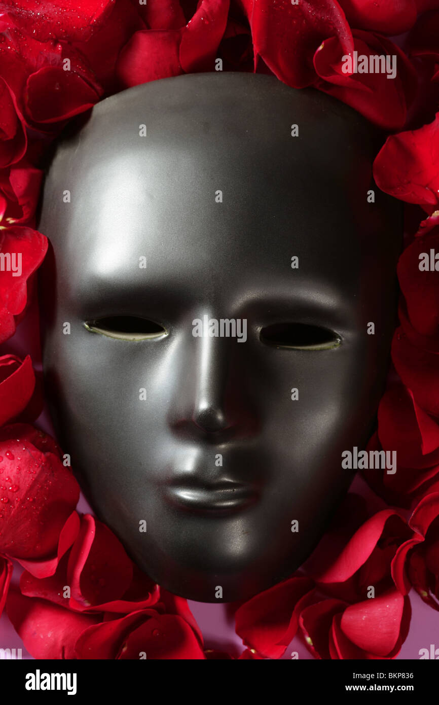 Download Mask With Rose High Resolution Stock Photography And Images Alamy PSD Mockup Templates