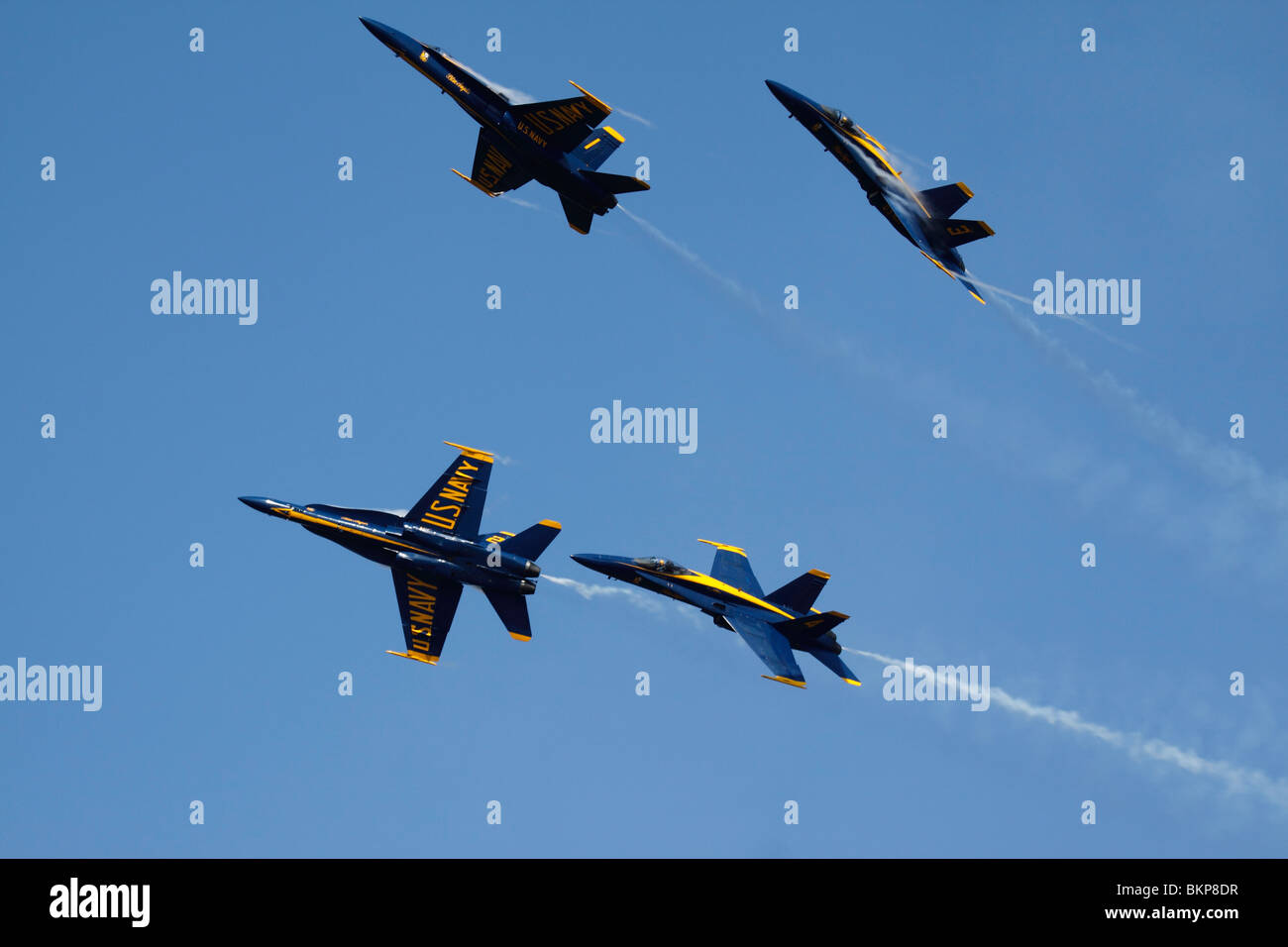 The United States Blue Angels Stock Photo