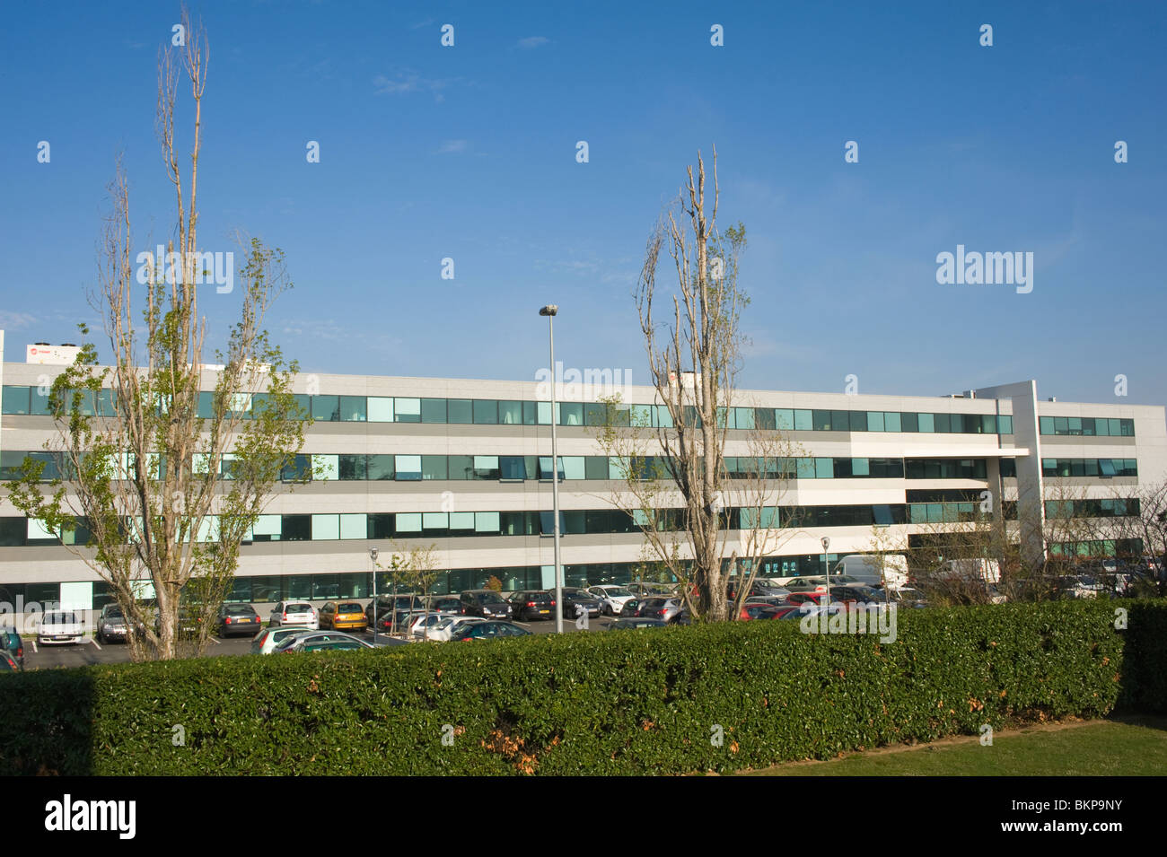 Modern Office Building near Toulouse Blagnac Airport Haute-Garonne Midi-Pyrenees France Stock Photo