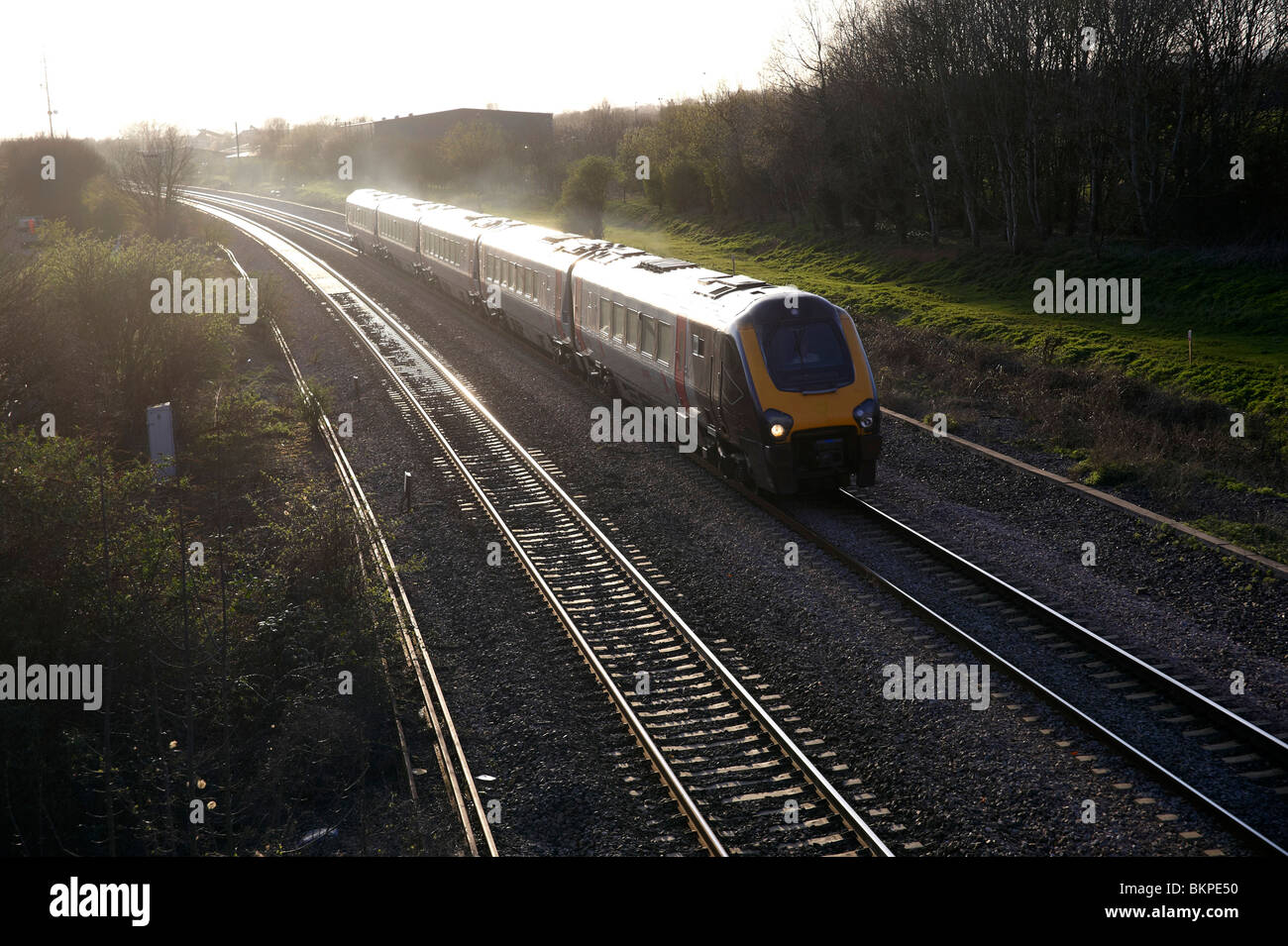 Cross Country Trains, at Taunton Devon, England Stock Photo Alamy