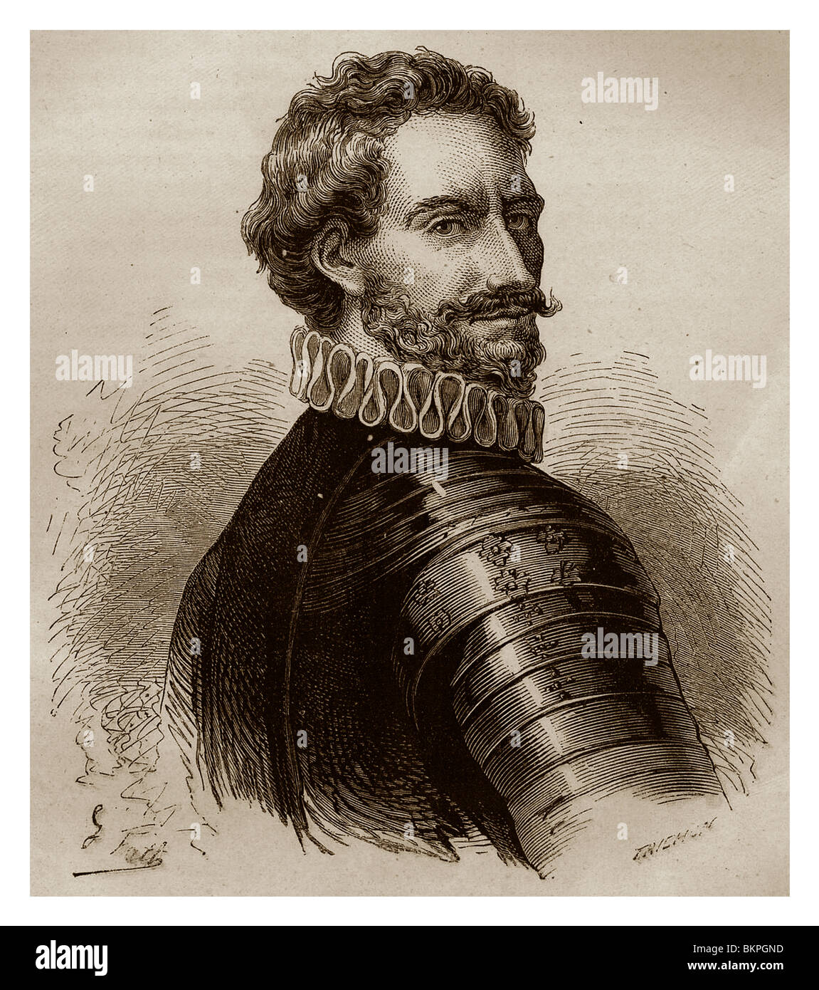 Charles III of Bourbon (1490-1527): Constable of France from 1515 to 1521. Stock Photo