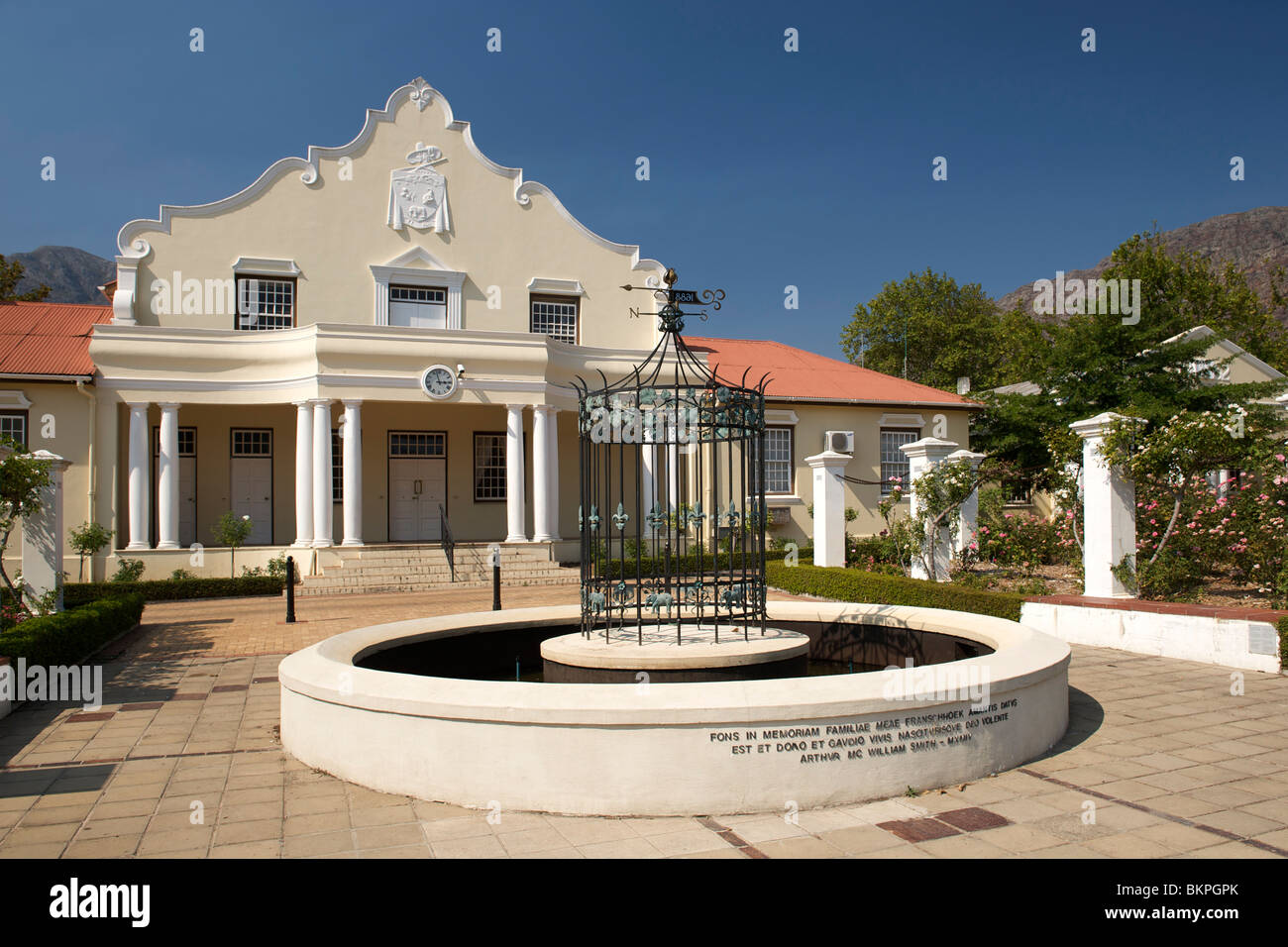 Franschhoek Town Stock Photos Franschhoek Town Stock Images Alamy