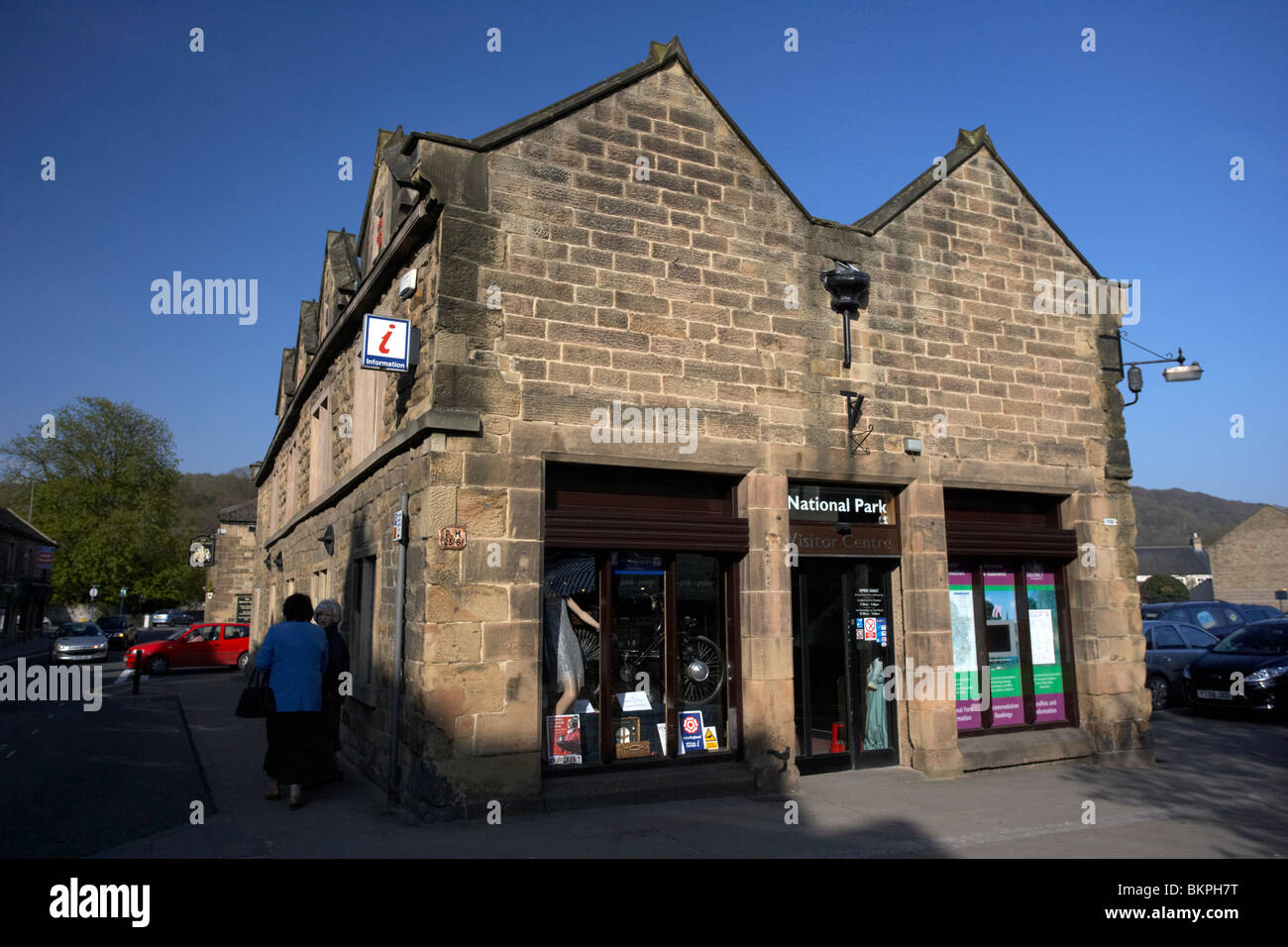national park visitors centre Bakewell market town in the high Peak District Derbyshire England UK Stock Photo