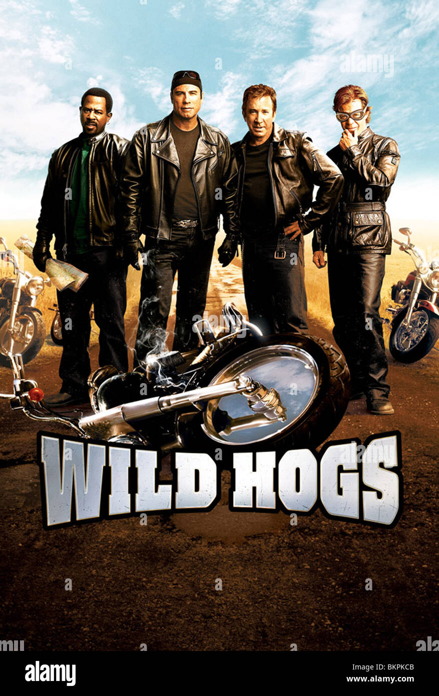 WILD HOGS (2007) POSTER WALT BECKER (DIR) WHOG 001-01 Stock Photo