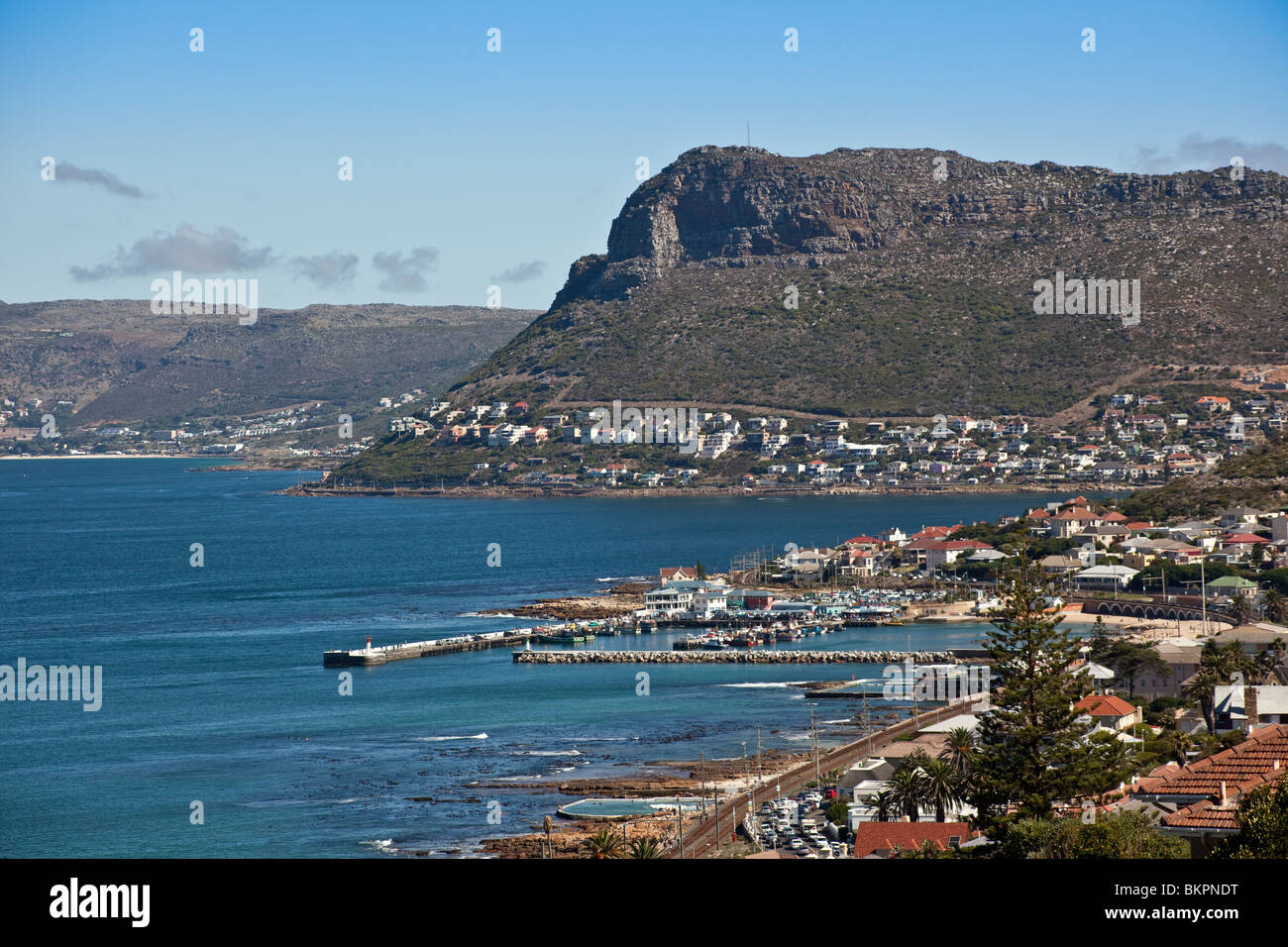 Kalk Bay Harbour, False Bay, Capetown, South Africa Stock Photo