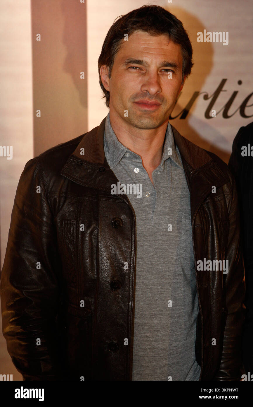 Cartier presents the new watch for men called 'Calibre' with French actor Olivier Martinez as a guest star. Stock Photo