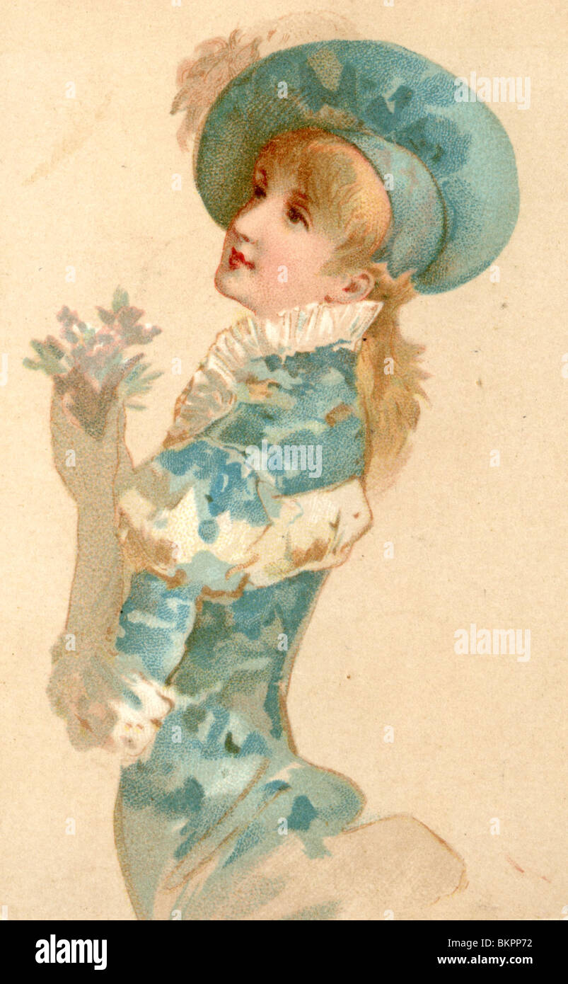 Old 1800s portrait of a lady hi-res stock photography and images - Alamy