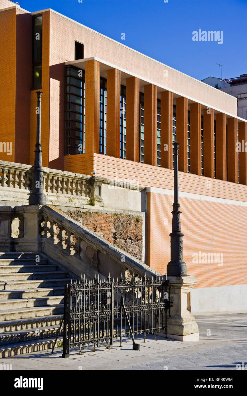 Museo del Prado  extension, by Rafael Moneo architect, Madrid, Spain, Europe Stock Photo