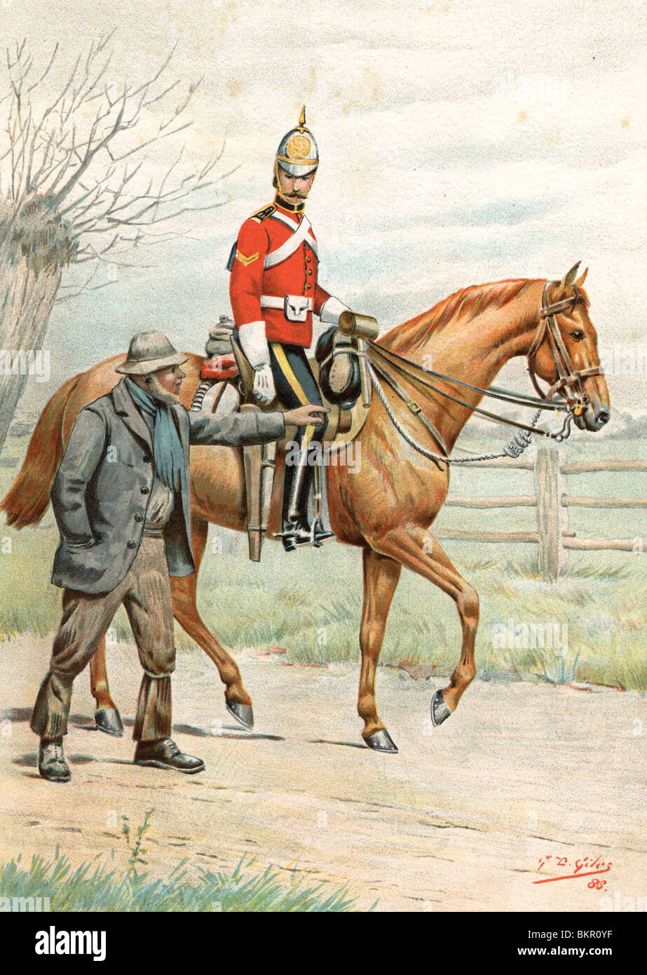 Dragoons hires stock photography and images Alamy