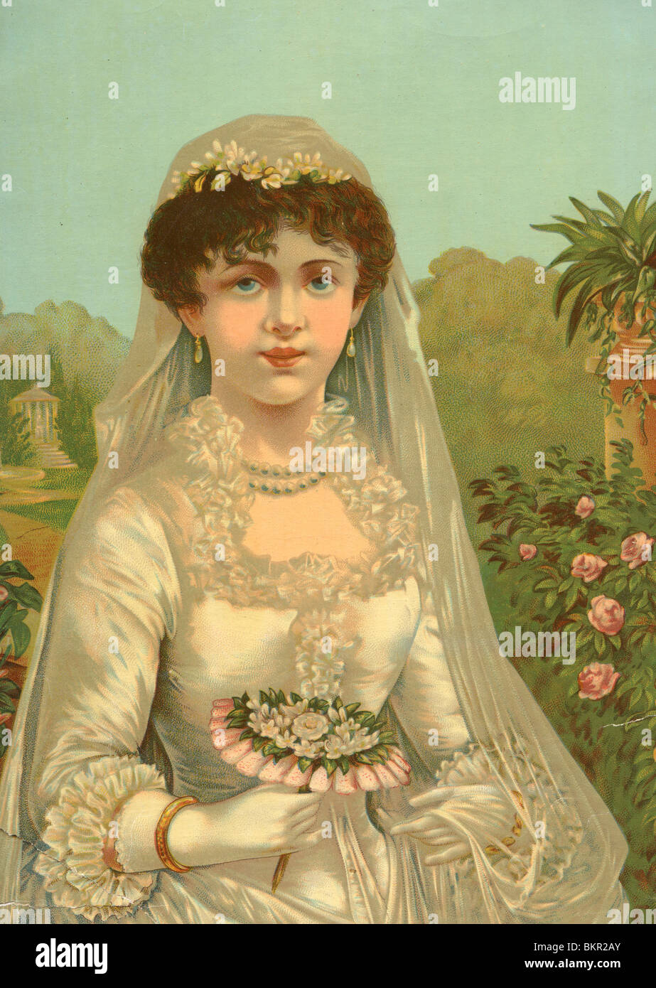 Victorian bride hi-res stock photography and images - Alamy