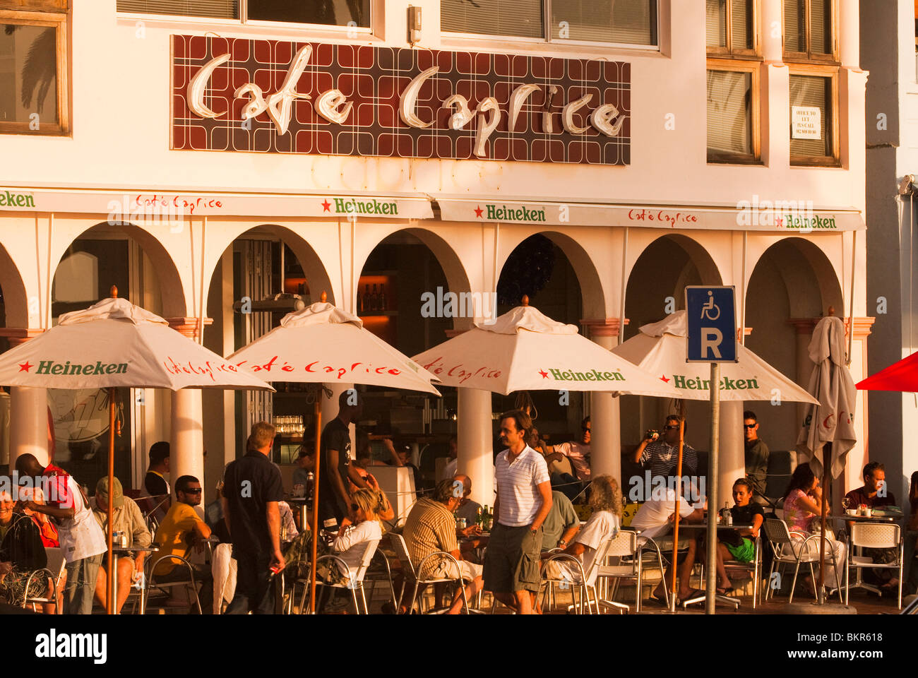 Cafe Caprice, Camps Bay, South Africa Stock Photo - Alamy