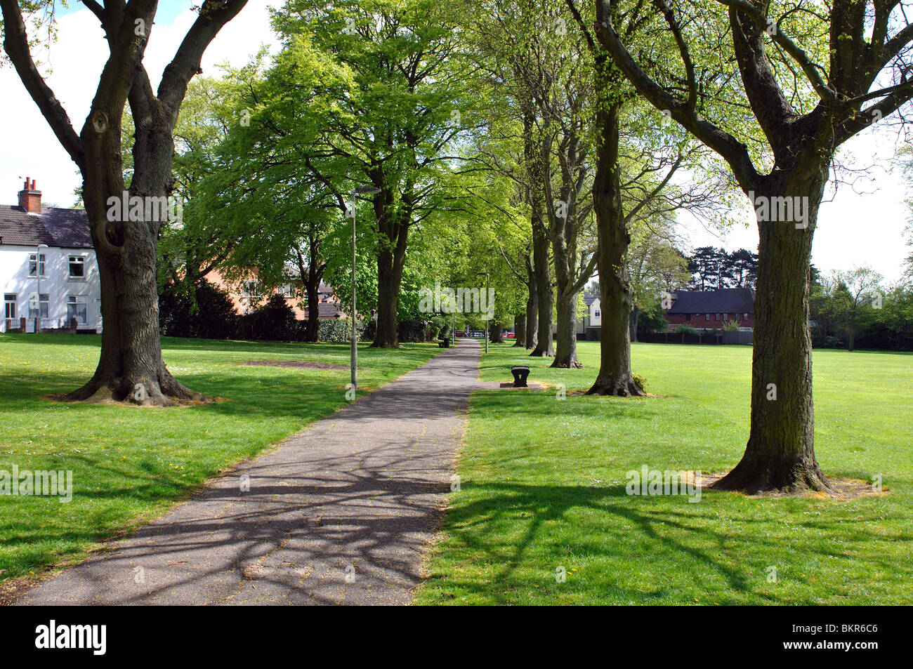 Queens Park, Hinckley, Leicestershire, England, UK Stock Photo