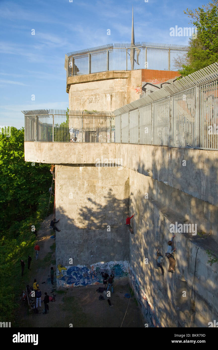 Humboldthain Flak Tower, Berlin, Germany Stock Photo