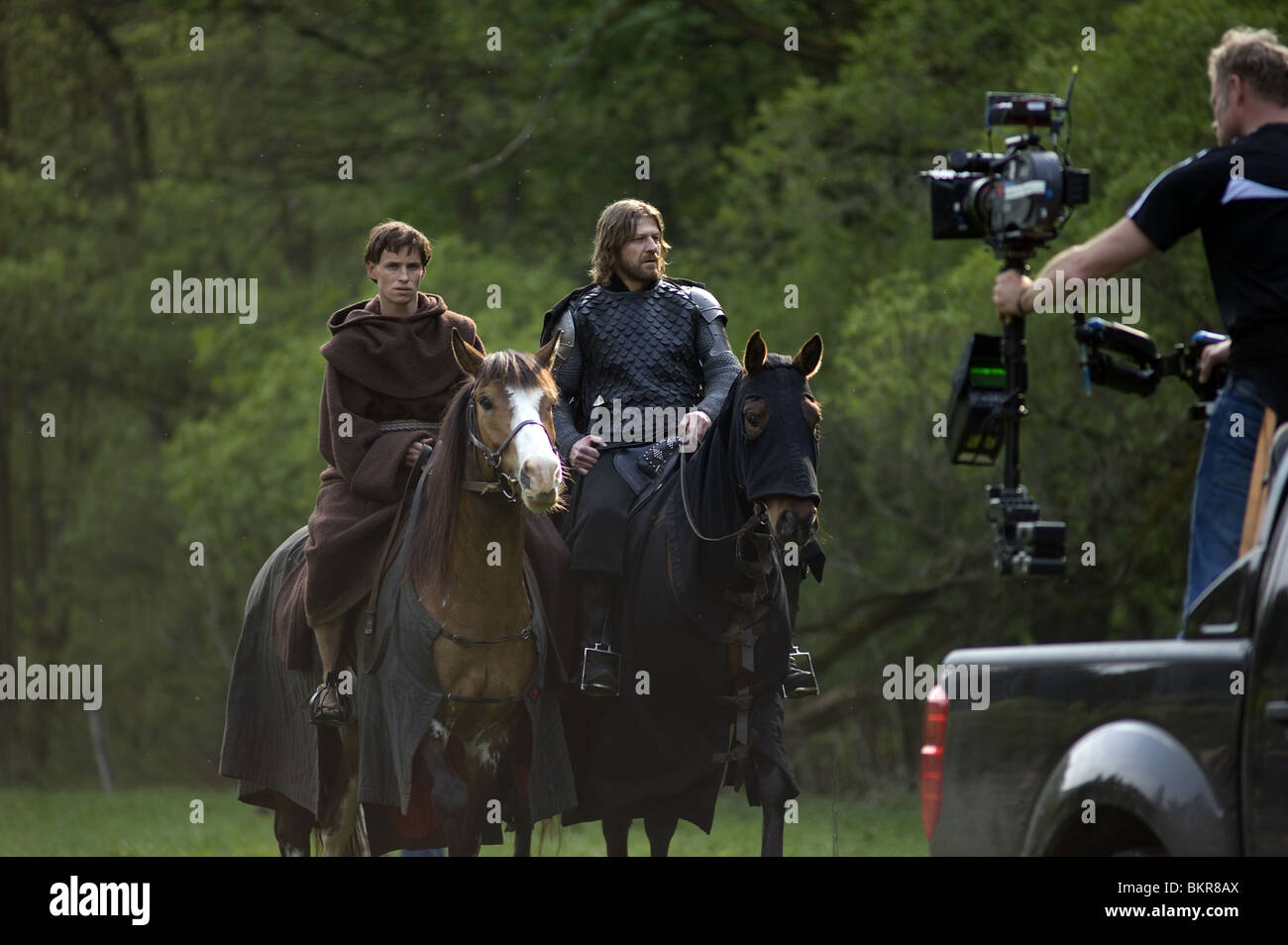 BLACK DEATH (2010) SEAN BEAN CHRISTOPHER SMITH (DIR) 008 Stock Photo