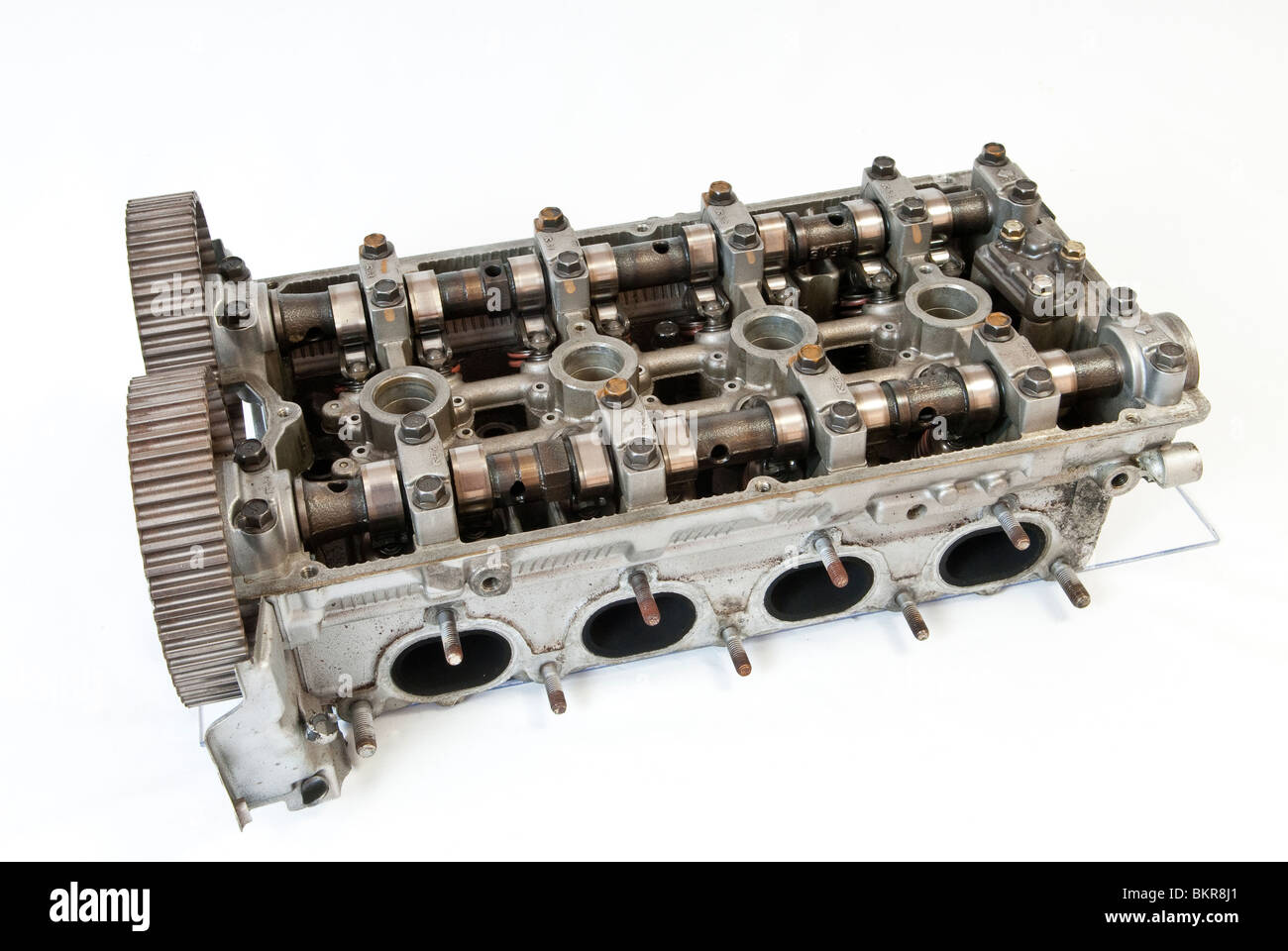 Cylinder Head from A Mitsubishi Evo 7 Car Stock Photo Alamy