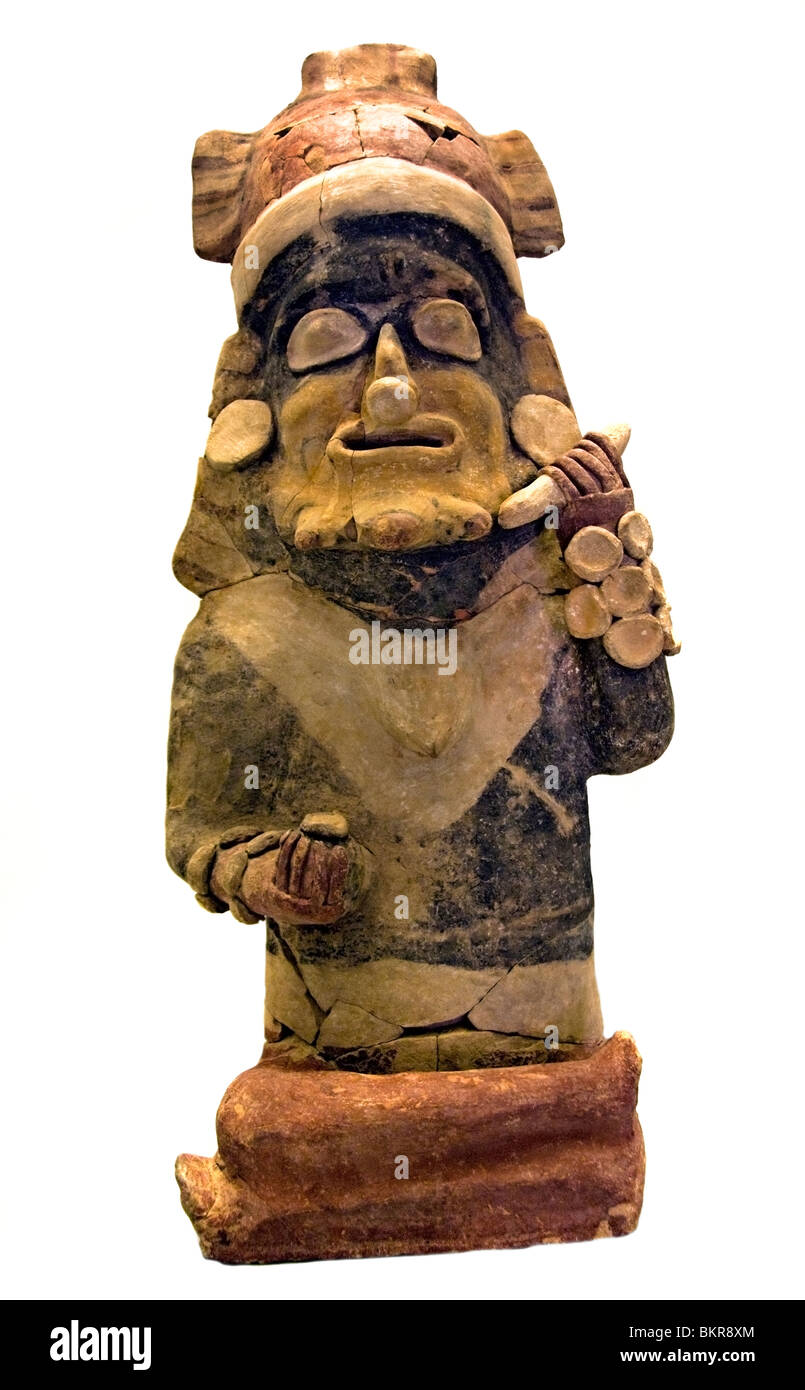 Bahia Ecuador 500 BC 400 AD chief Ecuadorian Stock Photo