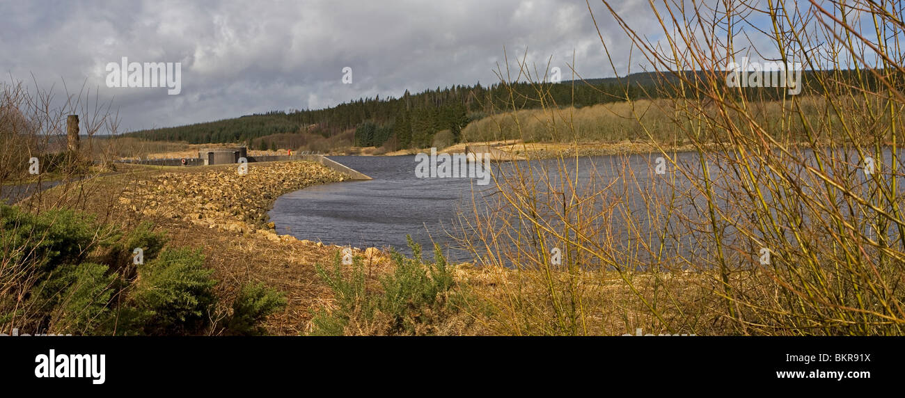 Bakethin weir kielder column sculpture hires stock photography and