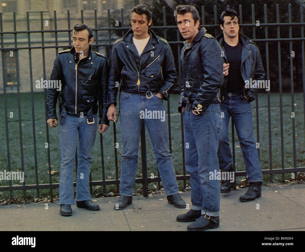LORDS OF FLATBUSH (1974) PAUL MACE, SYLVESTER STALLONE, HENRY WINKLER