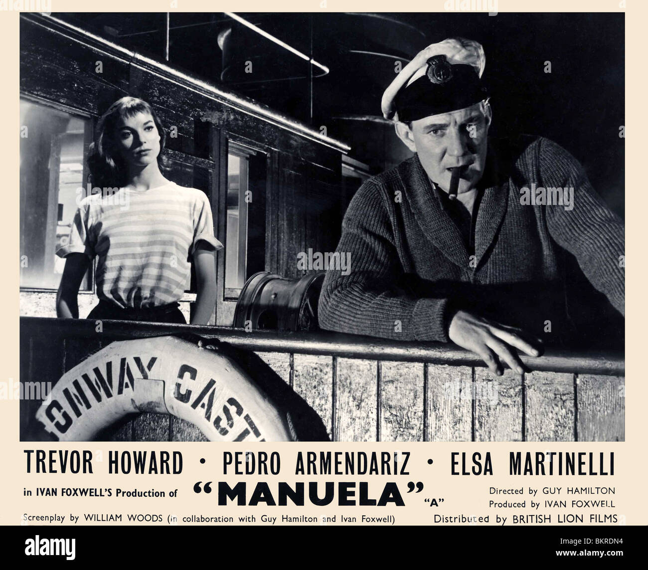 MANUELA (1957) GUY HAMILTON (DIR) MANU 003P FOH Stock Photo