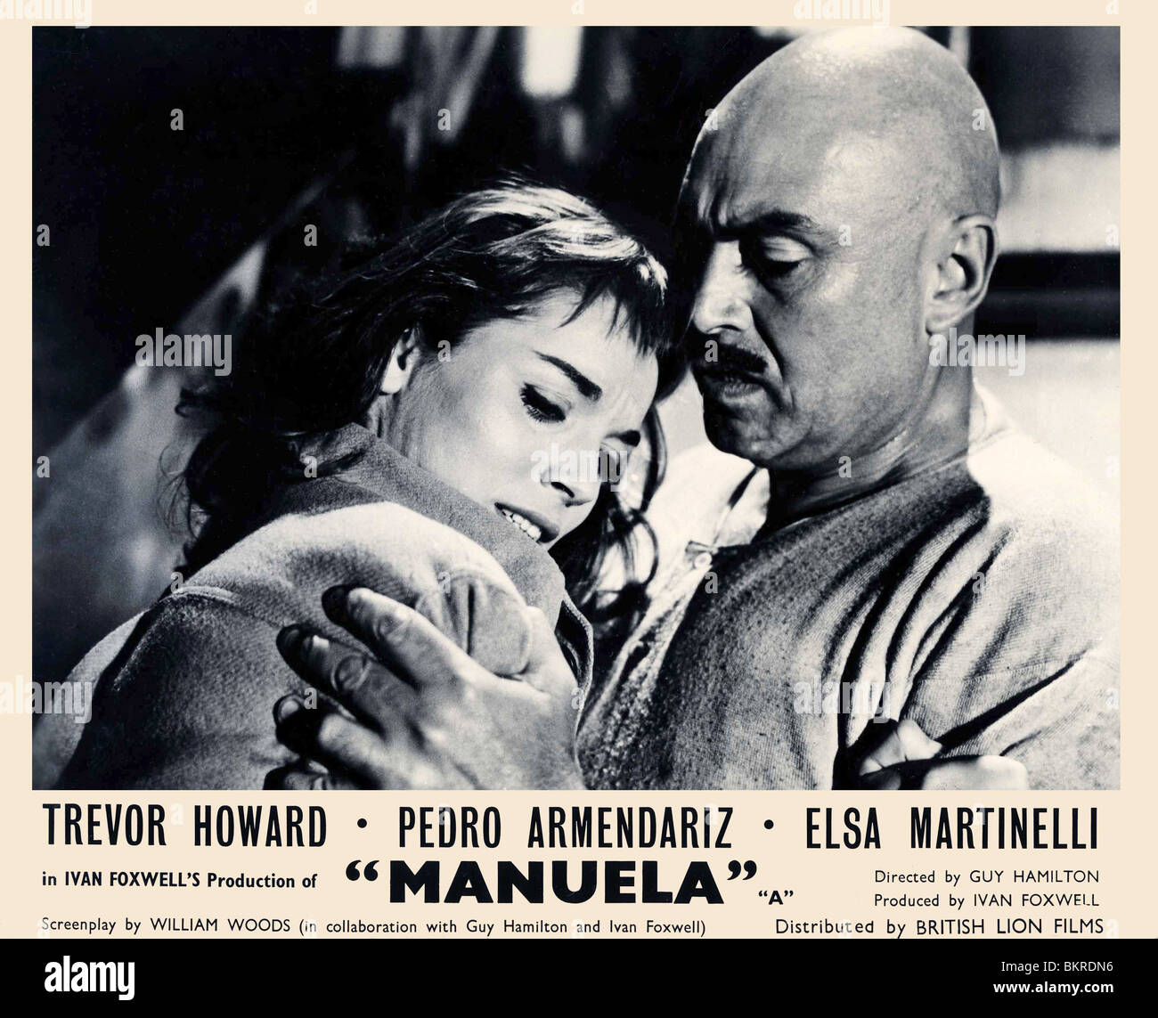 MANUELA (1957) GUY HAMILTON (DIR) MANU 004P FOH Stock Photo