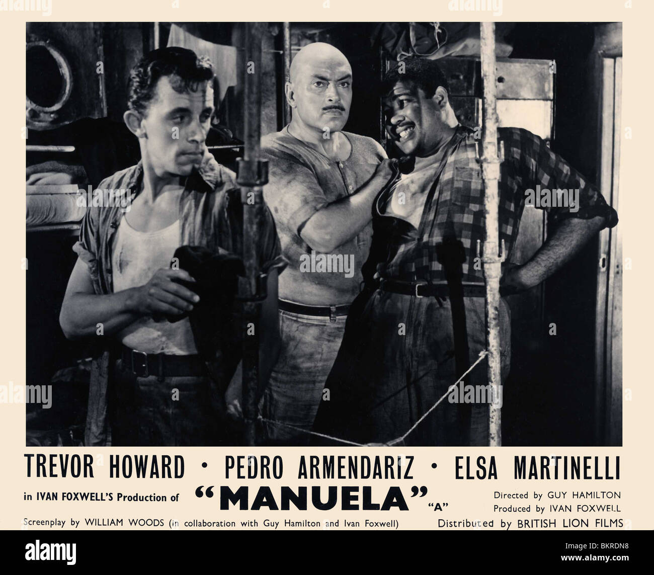 MANUELA (1957) GUY HAMILTON (DIR) MANU 005P FOH Stock Photo