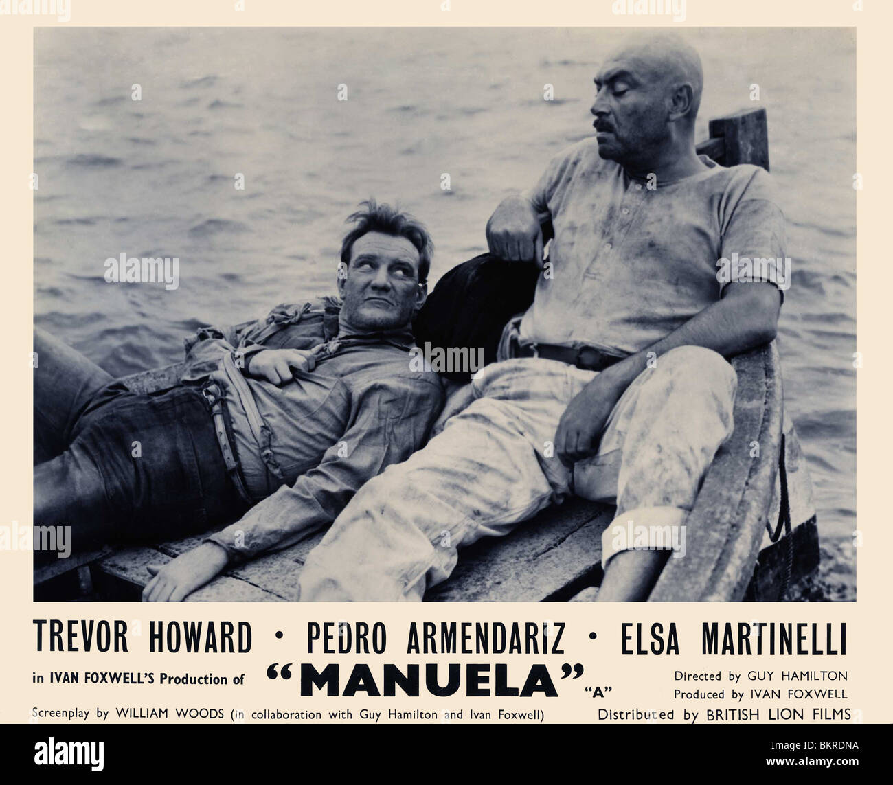 MANUELA (1957) GUY HAMILTON (DIR) MANU 006P FOH Stock Photo