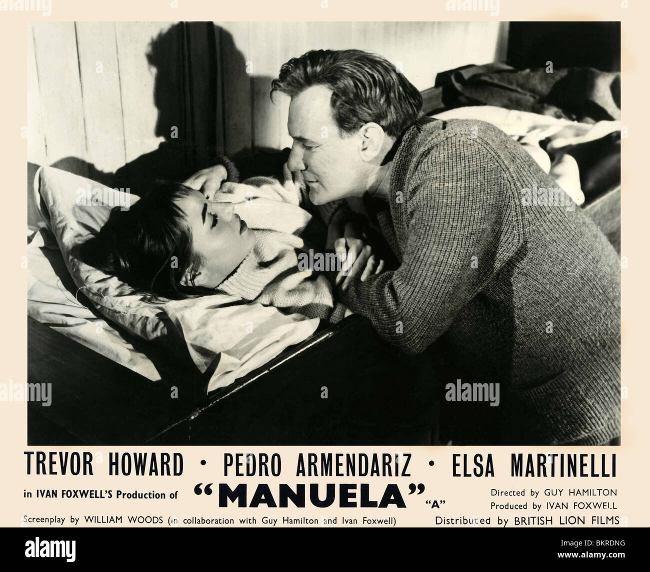 MANUELA (1957) GUY HAMILTON (DIR) MANU 008P FOH Stock Photo