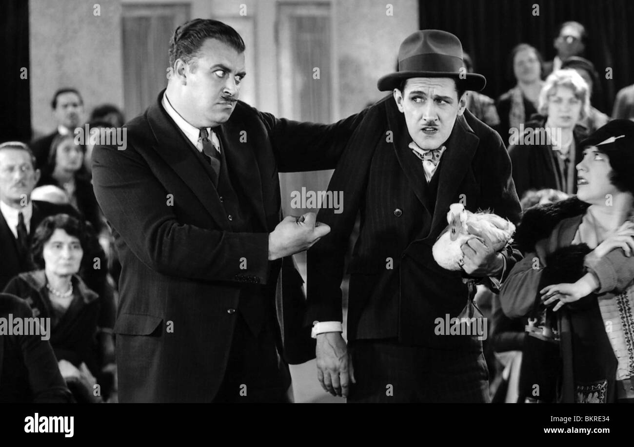 MOVIE NIGHT (1929) CHARLEY CHASE, TINY SANDFORD LEWIS R. FOSTER (DIR) 001 Stock Photo