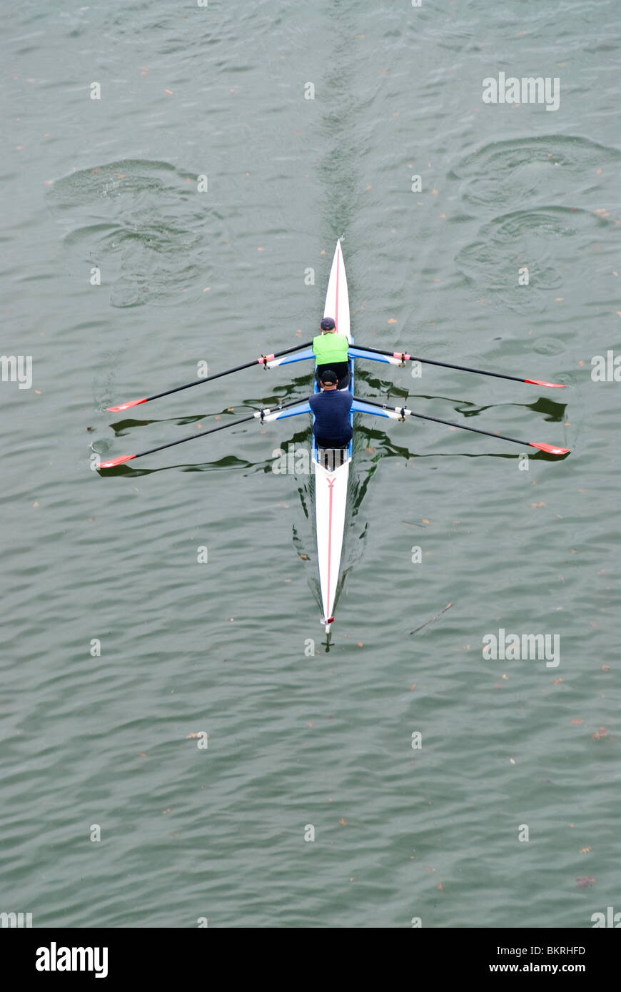 Rowers on the Potomac River in Washington DC Stock Photo Alamy