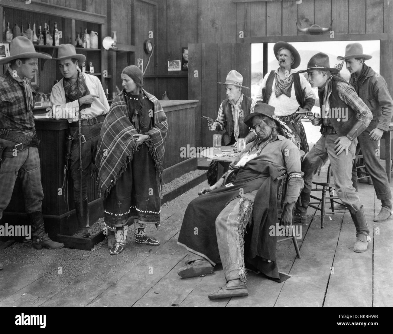 THE SQUAW MAN (1918) JACK HOFF CECIL B. DEMILLE (DIR) 001 Stock Photo