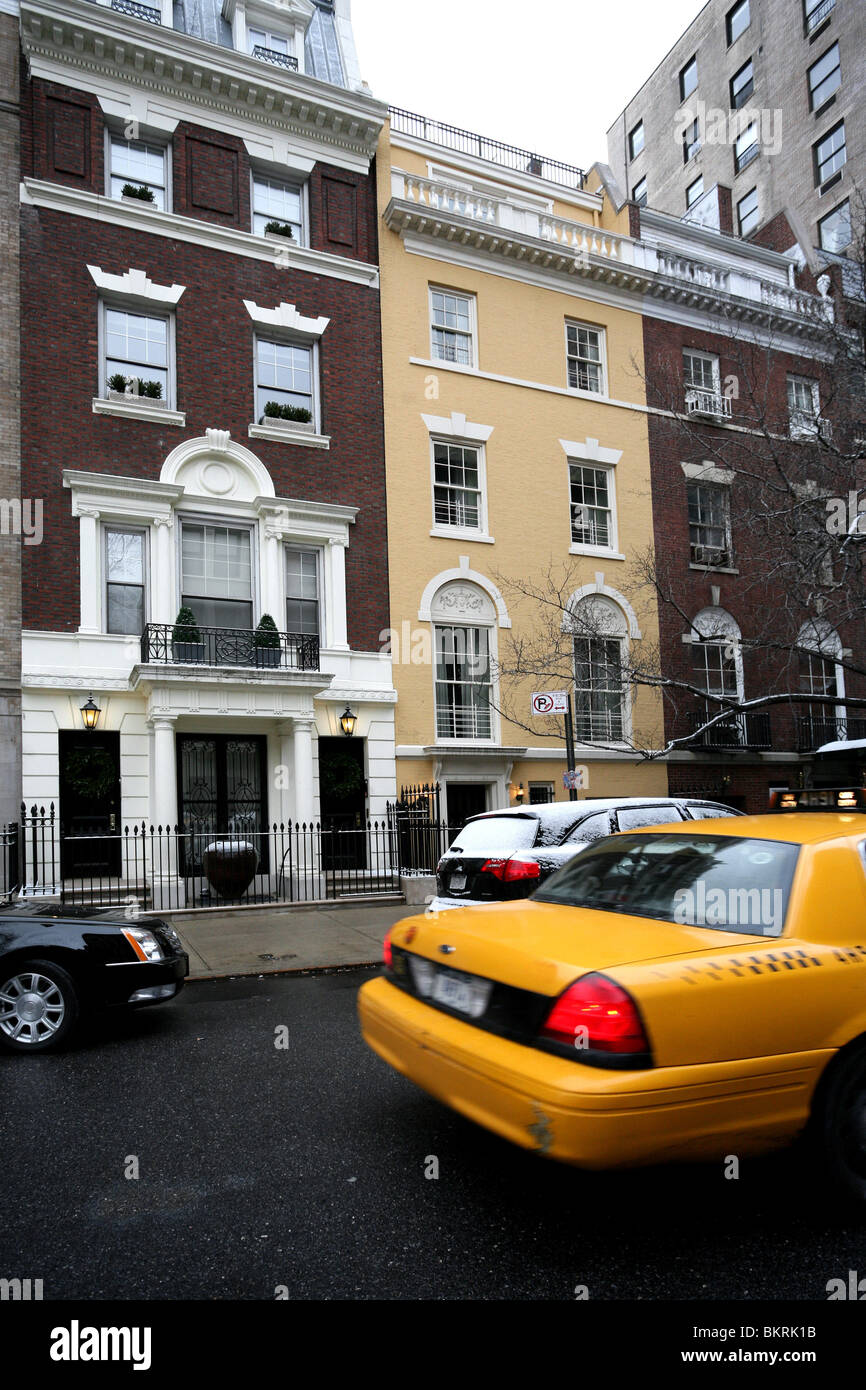 Manhattan Upper East Side Townhouses Stock Photo Alamy