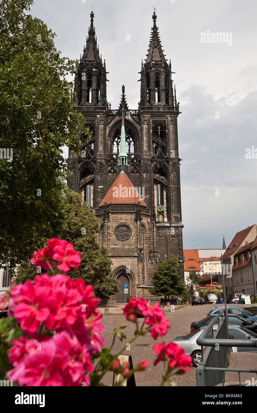 Meissen Cathedral, Meissen, Saxony, Germany Stock Photo Alamy